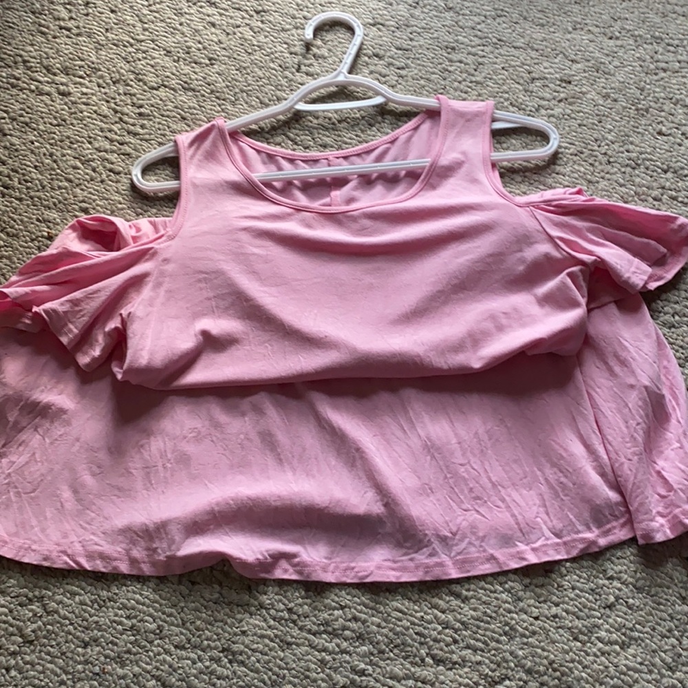 Cold shoulder style dress